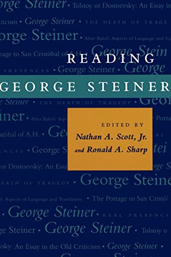 Stock image for Reading George Steiner for sale by Better World Books: West