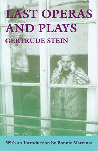 Last Operas and Plays (PAJ Books) (9780801849855) by Stein, Gertrude