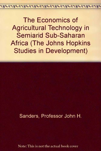 Stock image for The Economics of Agricultural Technology in Semiar for sale by N. Fagin Books