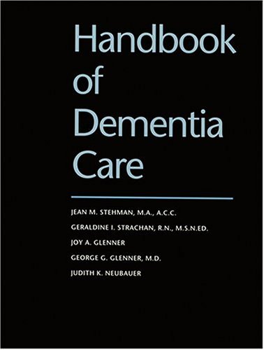 Beispielbild fr Handbook of Dementia Care zum Verkauf von The Maryland Book Bank