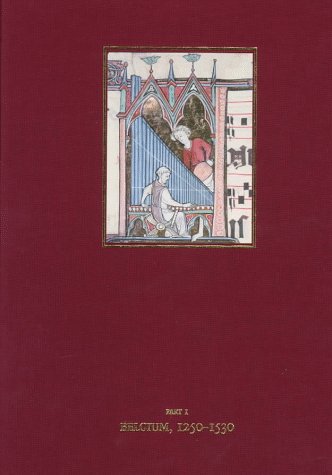 MEDIEVAL AND RENAISSANCE MANUSCRIPTS IN THE WALTERS ART GALLERY. VOLUME III: BELGIUM, 1250-1530. ...