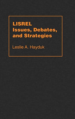 Imagen de archivo de LISREL Issues, Debates and Strategies a la venta por Bookmans