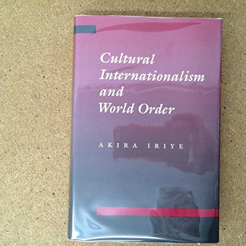Beispielbild fr Cultural Internationalism and World Order (Albert Shaw Memorial Lectures) zum Verkauf von Open Books
