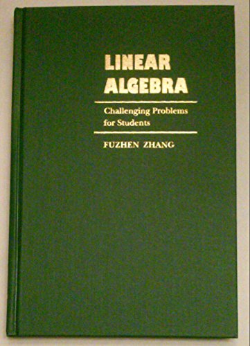 Beispielbild fr Linear Algebra: Challenging Problems for Students (Johns Hopkins Studies in the Mathematical Sciences) zum Verkauf von ThriftBooks-Atlanta