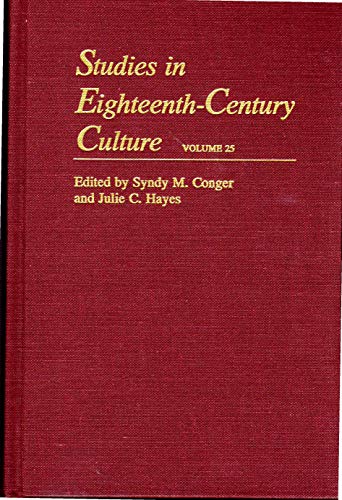 Beispielbild fr Studies in Eighteenth-Century Culture zum Verkauf von Wonder Book