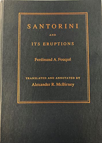 Beispielbild fr Santorini and Its Eruptions (with maps) zum Verkauf von Rob the Book Man