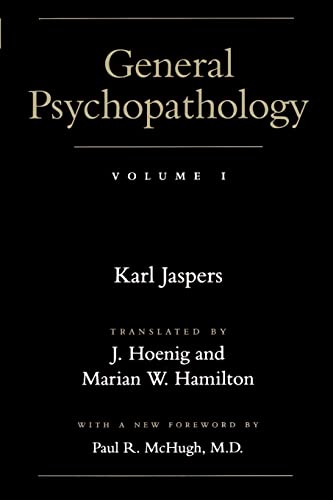 9780801857751: General Psychopathology: VOLUME 1