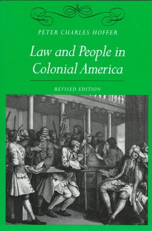 9780801858161: Law and People in Colonial America