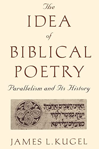 Beispielbild fr The Idea of Biblical Poetry zum Verkauf von Blackwell's
