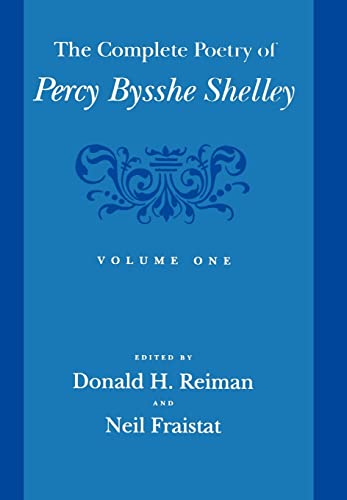 Beispielbild fr The Complete Poetry of Percy Bysshe Shelley zum Verkauf von Blackwell's