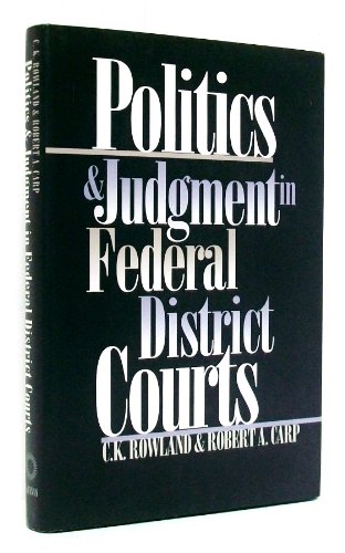 Stock image for Judicial Politics in the D.C. Circuit Court for sale by mountain