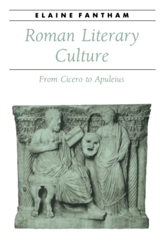 Imagen de archivo de ROMAN LITERARY CULTURE From Cicero to Apuleius a la venta por Ancient World Books