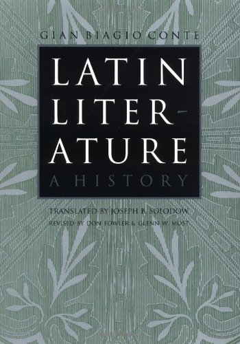 Beispielbild fr Latin Literature : A History zum Verkauf von Better World Books