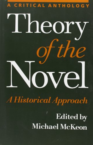 Beispielbild fr Theory of the Novel: A Historical Approach zum Verkauf von HPB-Red