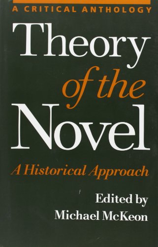 Stock image for Theory of the Novel: A Historical Approach for sale by HPB-Red