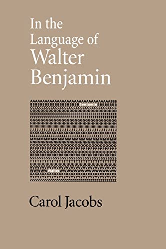 9780801866692: In the Language of Walter Benjamin