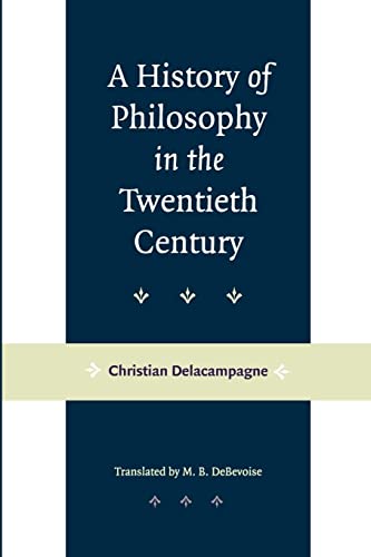 Beispielbild fr A History of Philosophy in the Twentieth Century zum Verkauf von Better World Books