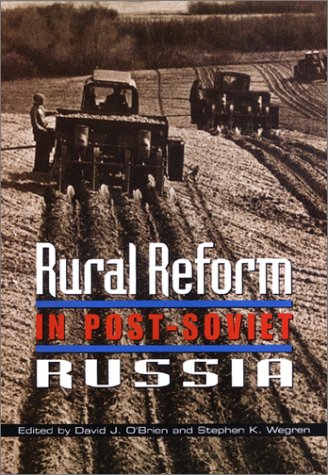 Stock image for Rural Reform in Post-Soviet Russia for sale by Better World Books