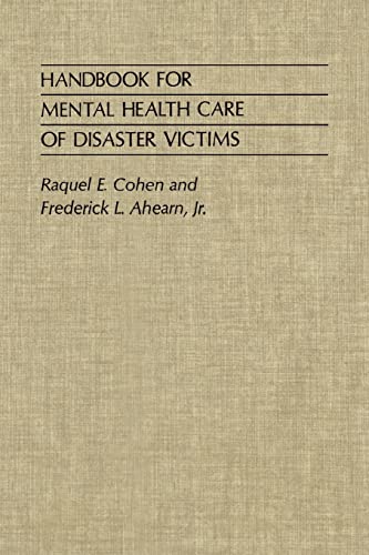 Imagen de archivo de Handbook for Mental Health Care of Disaster Victims a la venta por Blackwell's