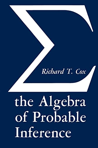 Imagen de archivo de The Algebra of Probable Inference a la venta por ThriftBooks-Dallas