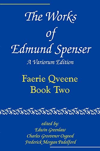 Imagen de archivo de The Works of Edmund Spenser: Faerie Qveene, Book Two a la venta por ThriftBooks-Atlanta