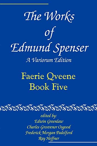 Stock image for The Works of Edmund Spenser for sale by Blackwell's