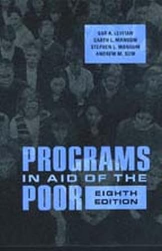 Stock image for Programs in Aid of the Poor (Johns Hopkins Paperback) for sale by Midtown Scholar Bookstore