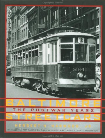 Stock image for Baltimore Streetcars: The Postwar Years for sale by Wonder Book