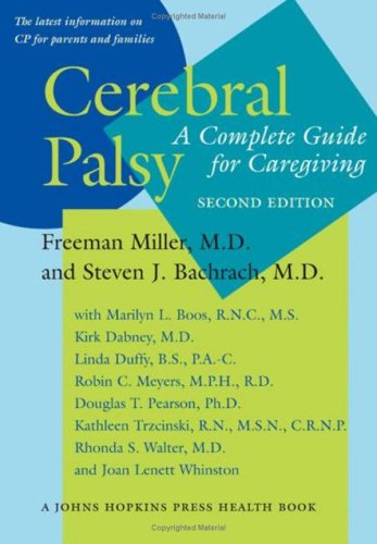 Beispielbild fr Cerebral Palsy : A Complete Guide for Caregiving zum Verkauf von Better World Books