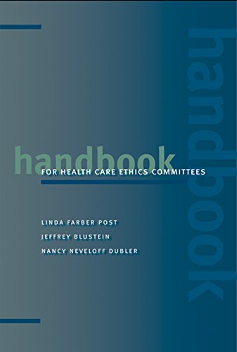 Beispielbild fr Handbook for Health Care Ethics Committees zum Verkauf von Books of the Smoky Mountains