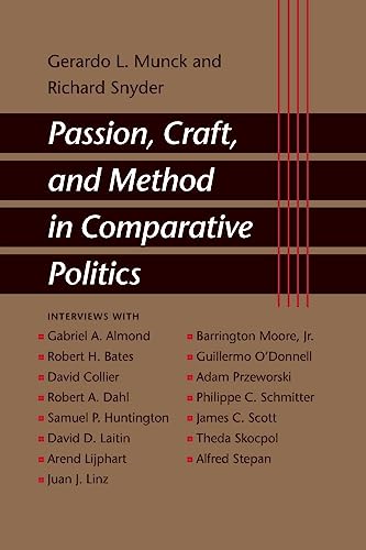 Stock image for Passion, Craft, and Method in Comparative Politics for sale by SecondSale