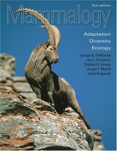 Stock image for Mammalogy: Adaptation, Diversity, Ecology for sale by Red's Corner LLC