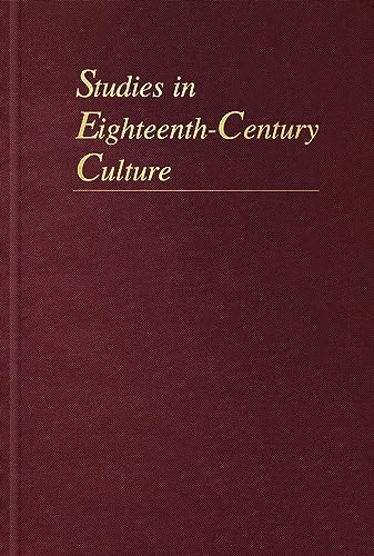 Beispielbild fr Studies in Eighteenth-century Culture : Vol.37 zum Verkauf von Asano Bookshop