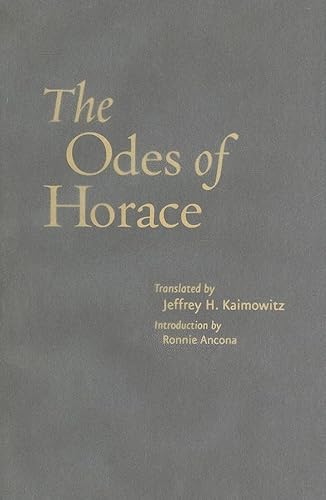 9780801889950: The Odes of Horace (Johns Hopkins New Translations from Antiquity)