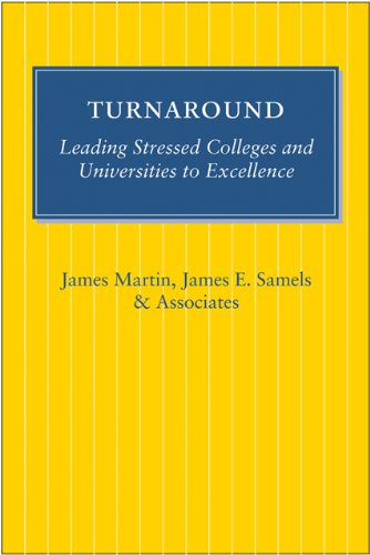 Imagen de archivo de Turnaround: Leading Stressed Colleges and Universities to Excellence a la venta por BooksRun