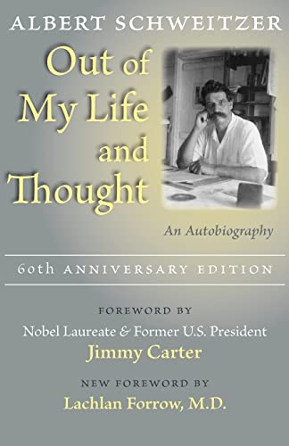 Beispielbild fr Out of My Life and Thought: An Autobiography zum Verkauf von Goodwill Books
