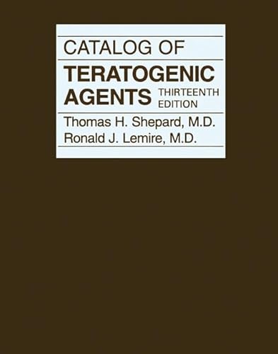 Beispielbild fr Catalog of Teratogenic Agents 13e zum Verkauf von WorldofBooks