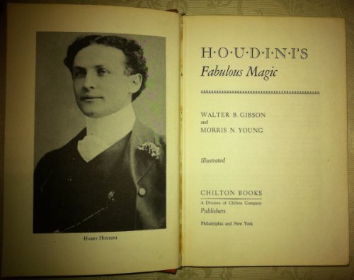 Imagen de archivo de Houdini's Fabulous Magic a la venta por Defunct Books