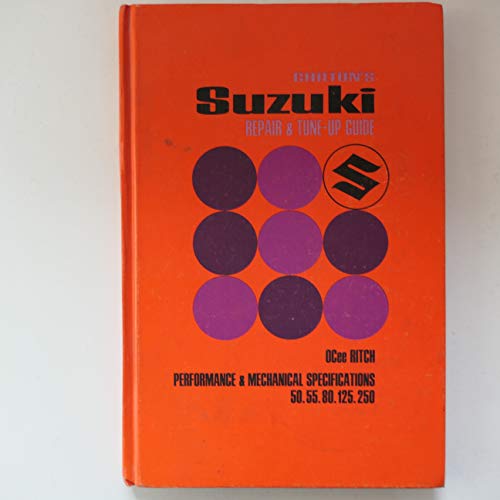 Imagen de archivo de Suzuki Repair and Tune-up Guide a la venta por HPB-Ruby