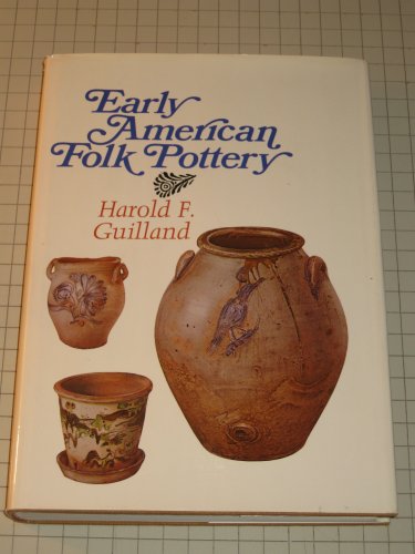 Beispielbild fr Early American folk pottery zum Verkauf von Books of the Smoky Mountains