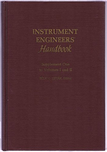 Beispielbild fr Instrument Engineers' Handbook zum Verkauf von Better World Books