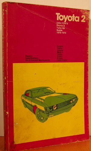 Beispielbild fr Chilton's repair and tune-up guide: Toyota 2 zum Verkauf von Wonder Book