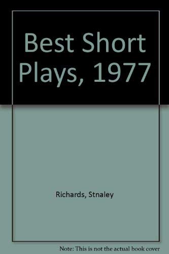 Imagen de archivo de Best Short Plays, 1977 a la venta por Project HOME Books