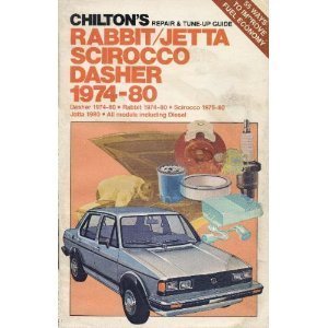 Stock image for Chilton's Repair and Tune-Up Guide Rabbit Jetta Scirocco, 1974-19800 for sale by HPB-Ruby