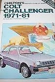 Beispielbild fr Chilton's Repair and Tune-Up Guide, Colt/Challenger, 1971-81: All Colt and Challenger Models (Chilton's Repair Manual) zum Verkauf von Wonder Book