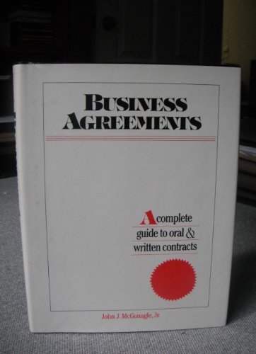 Stock image for Business Agreements for sale by Better World Books: West