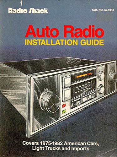 Imagen de archivo de Auto Radio Installation Guide a la venta por BooksRun