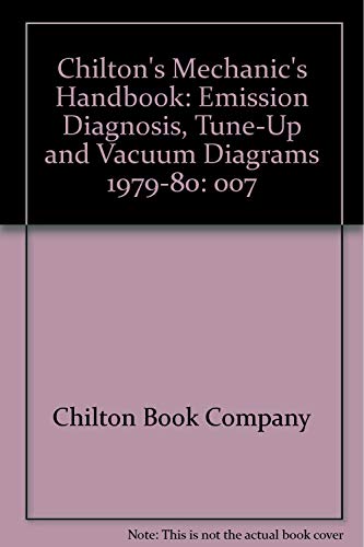 9780801973246: Chilton's Mechanic's Handbook: Emission Diagnosis, Tune-Up and Vacuum Diagrams 1979-80