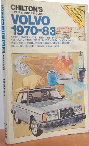 Chilton's repair & tune-up guide, Volvo 1970-83 / editor, W. Calvin Settle, Jr.