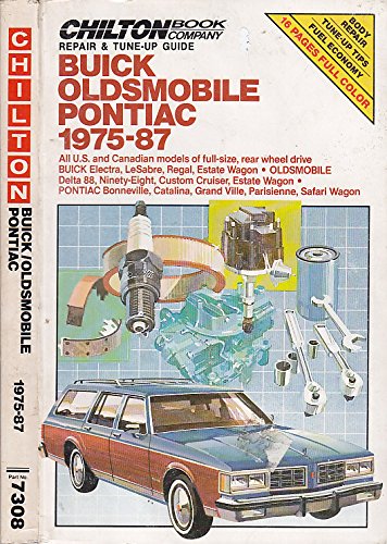 Imagen de archivo de Repair and Tune-up Guide for Buick, Oldsmobile, Pontiac 1975-87 a la venta por BOOK'EM, LLC
